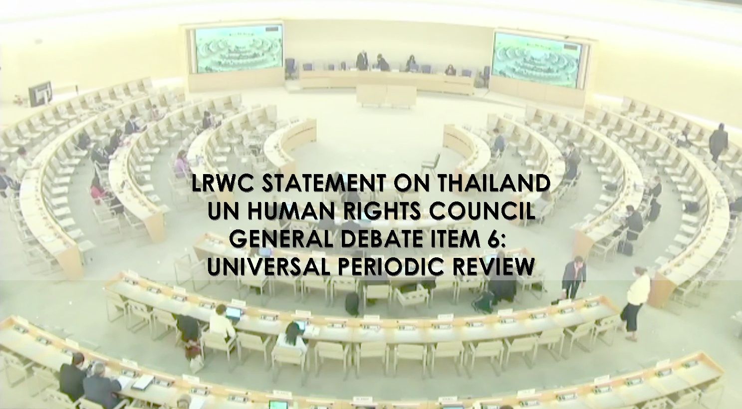 UN Human Rights Council: States, Including Thailand, Must Implement ...